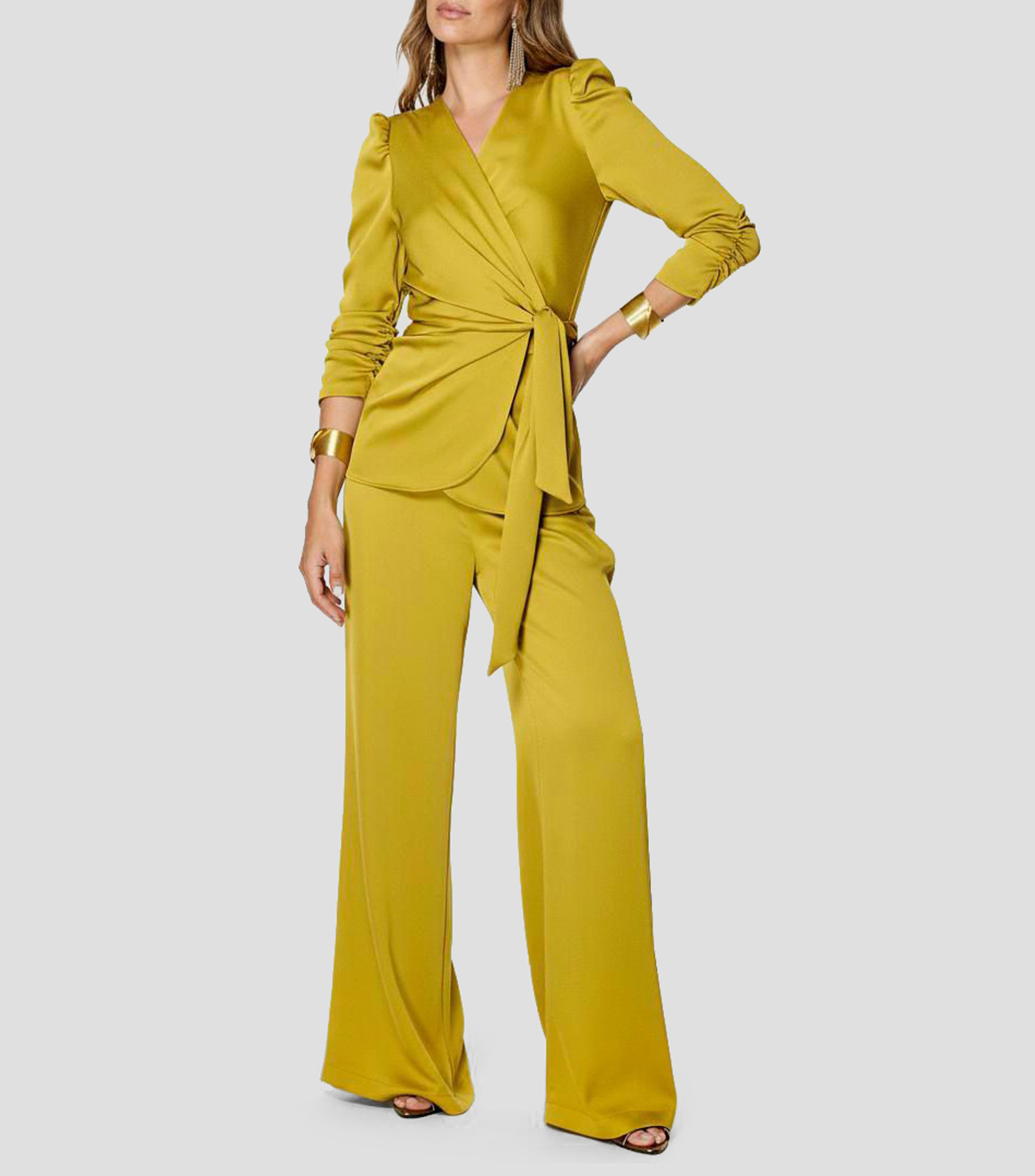 Pantalón fluído Mujer